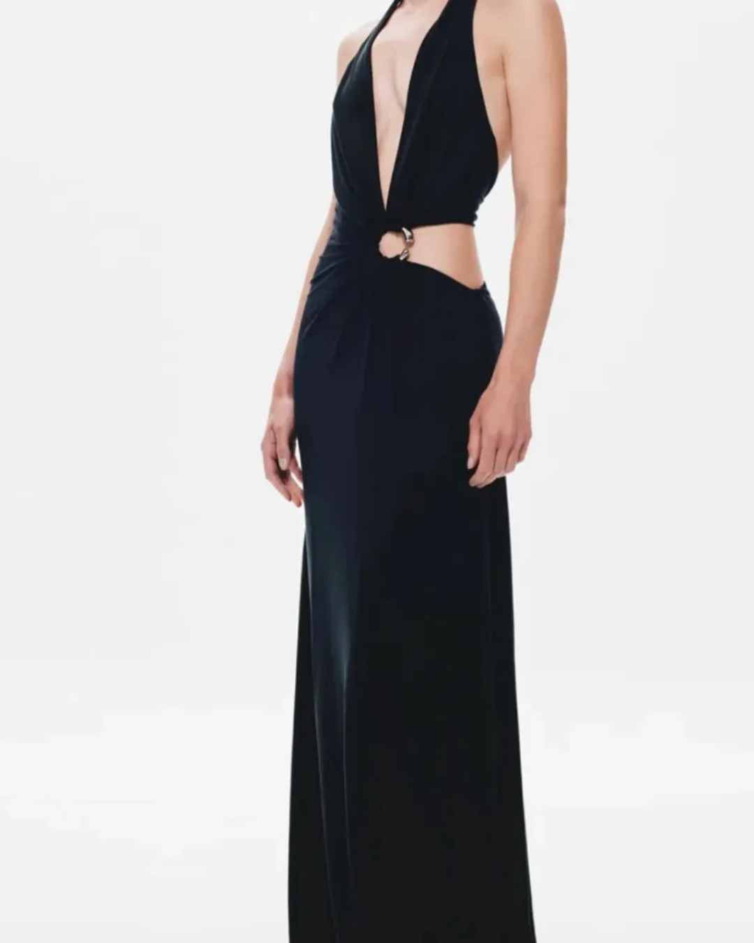 MISHA DEVON CUPRO MAXI DRESS | (RRP: $460)