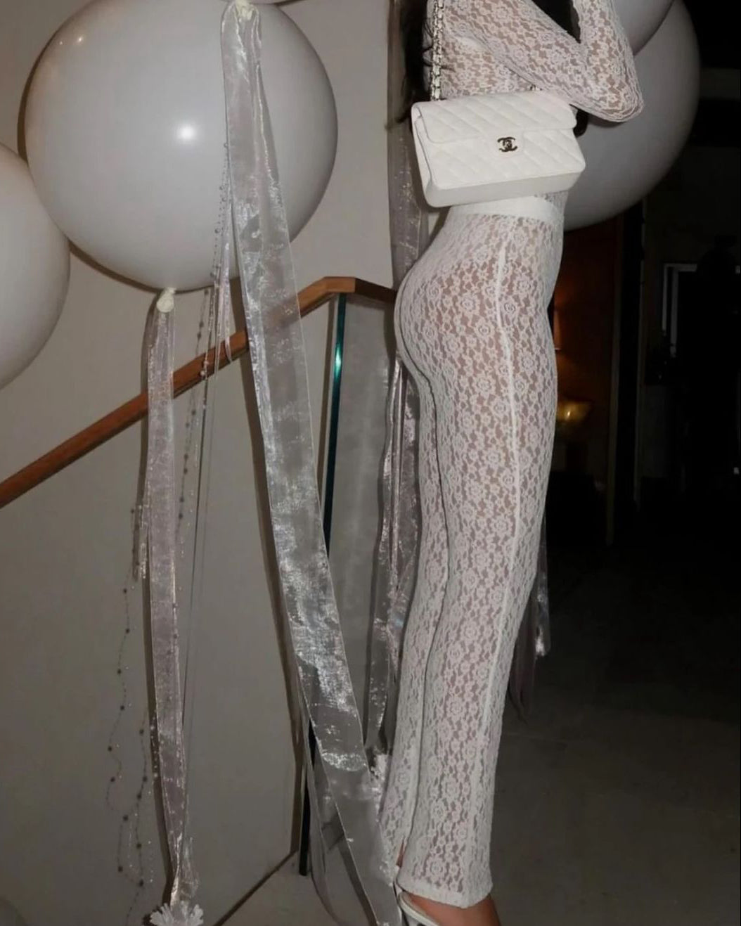 EB DENIM LACE SET | (RRP: $660)