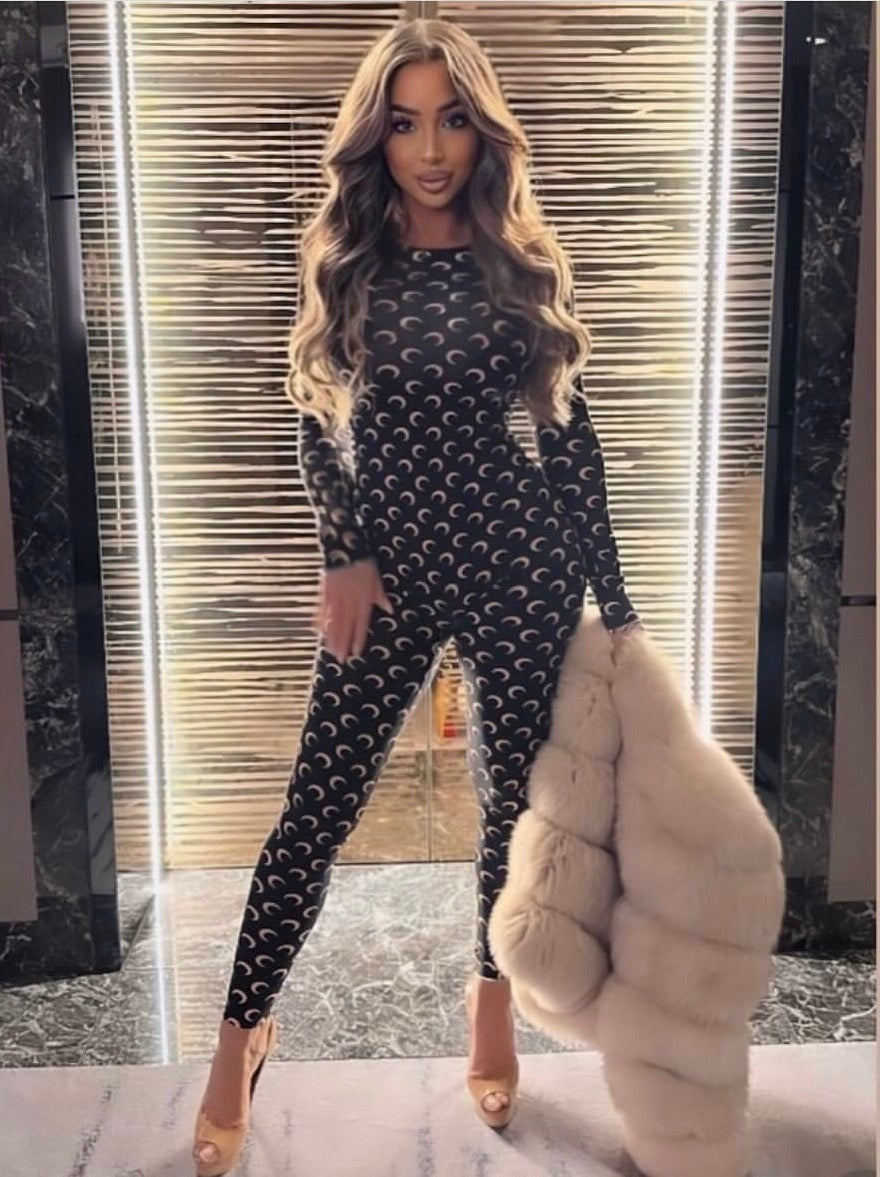 MARINE SERRE CATSUIT | (RRP: $775)