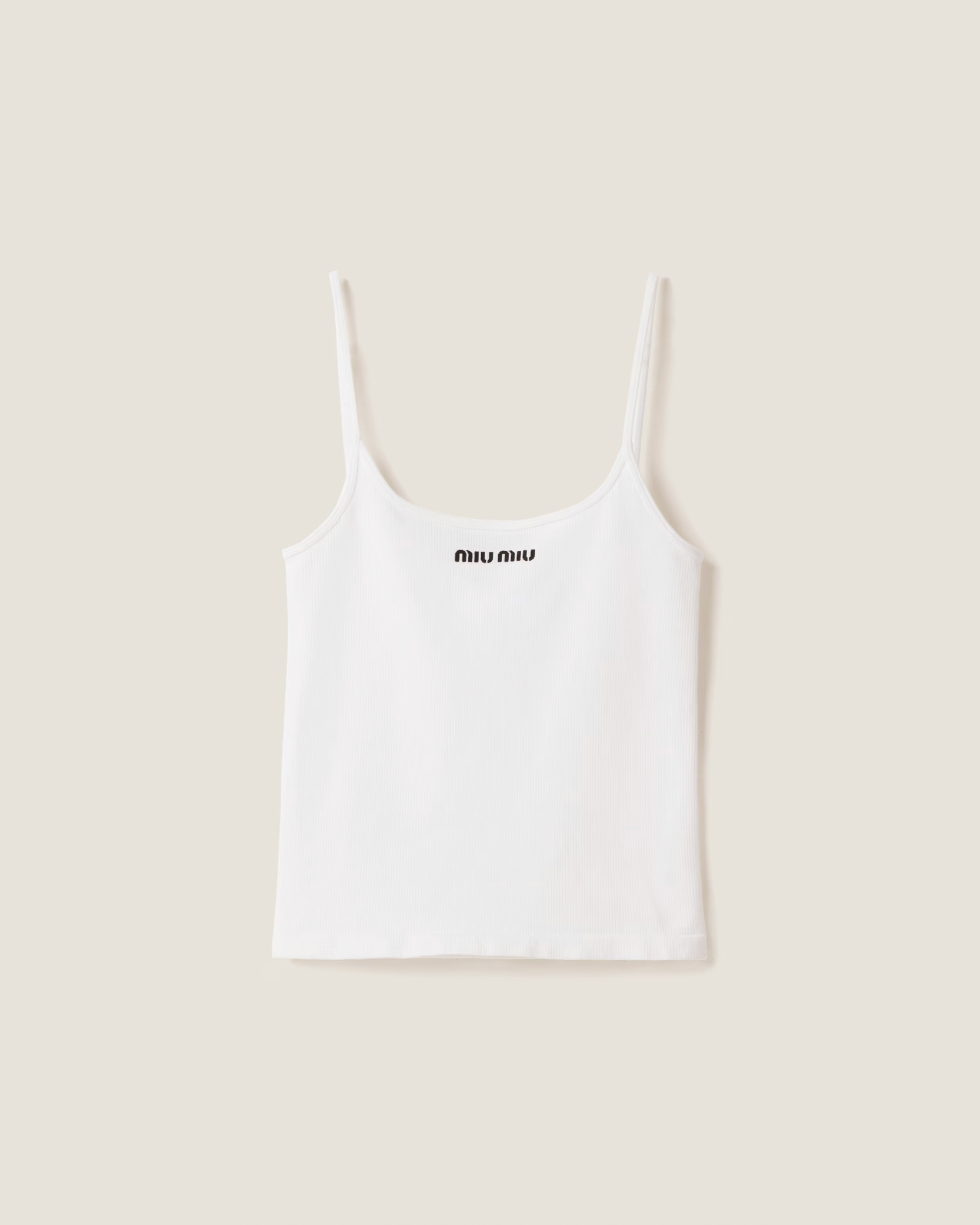Miu Miu White Seamless | Top (RRP: $795)