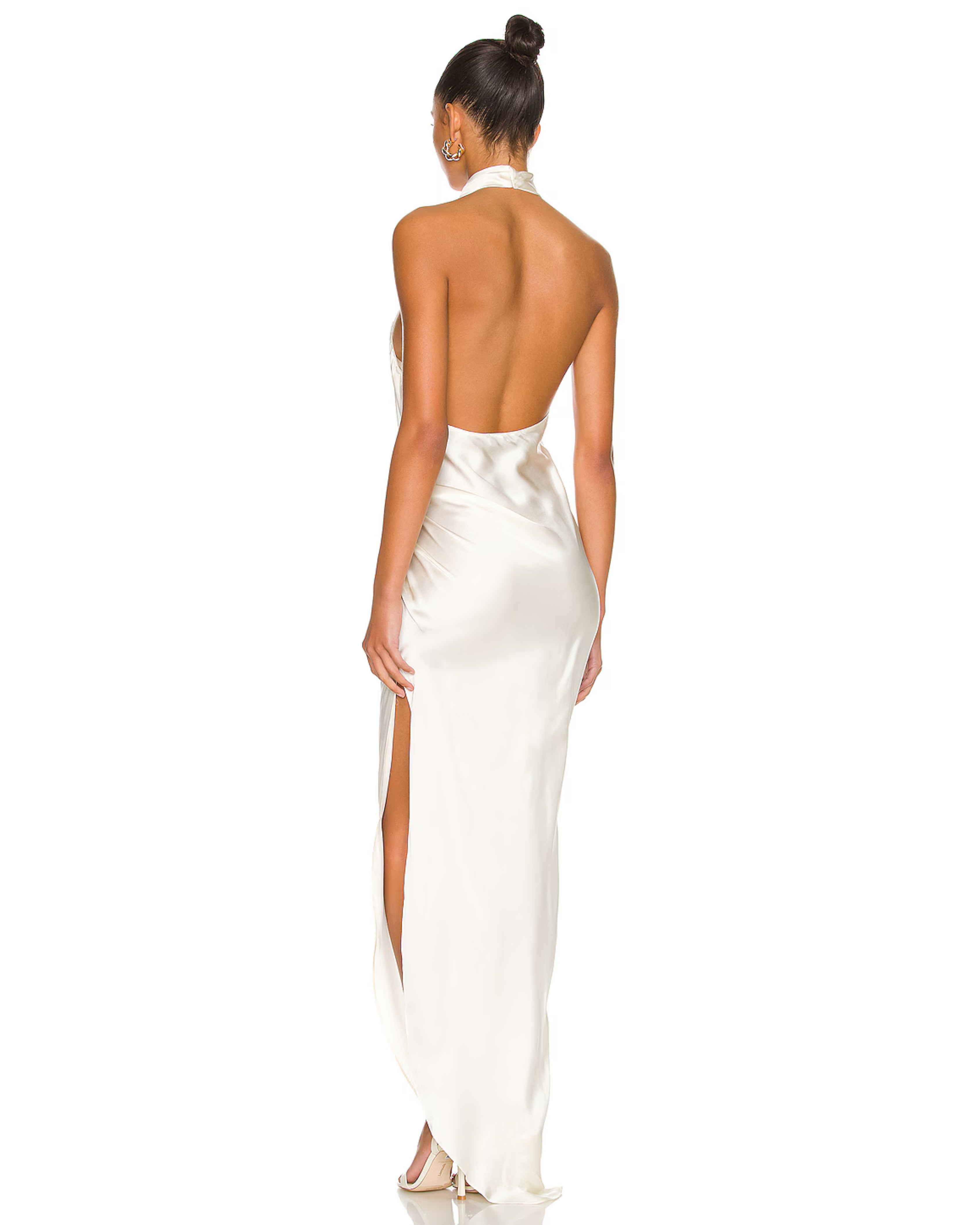 AMANDA UPRICHARD X REVOLVE GOWN IVORY | (RRP: $550)
