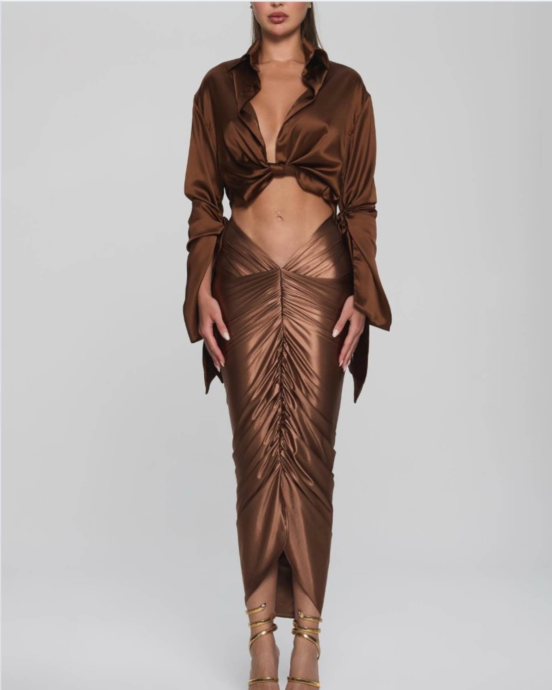 CINZEE SET CHOCOLATE BROWN  | (RRP: $260)