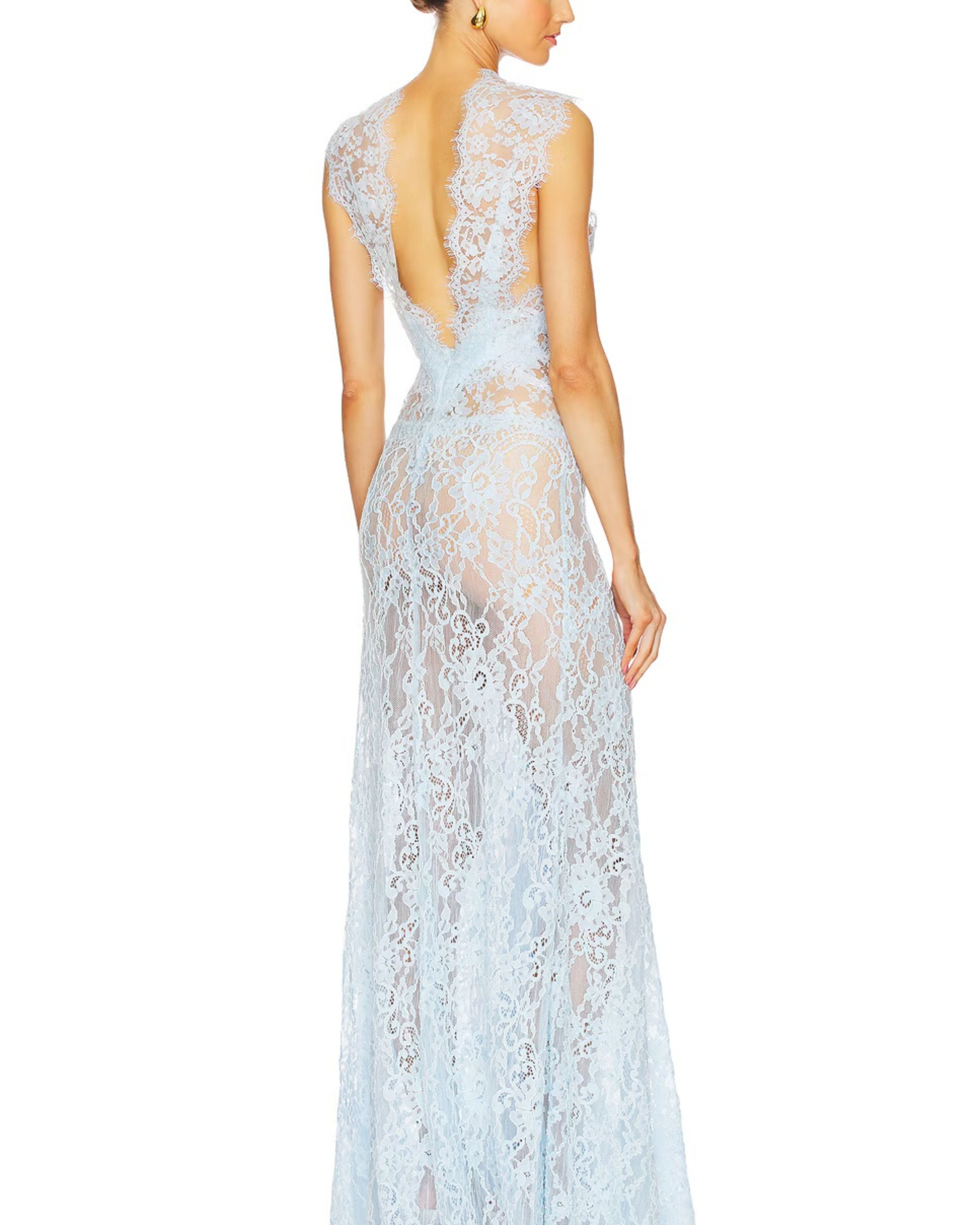 BRONX AND BANCO LACE GOWN | (RRP: $2,230)