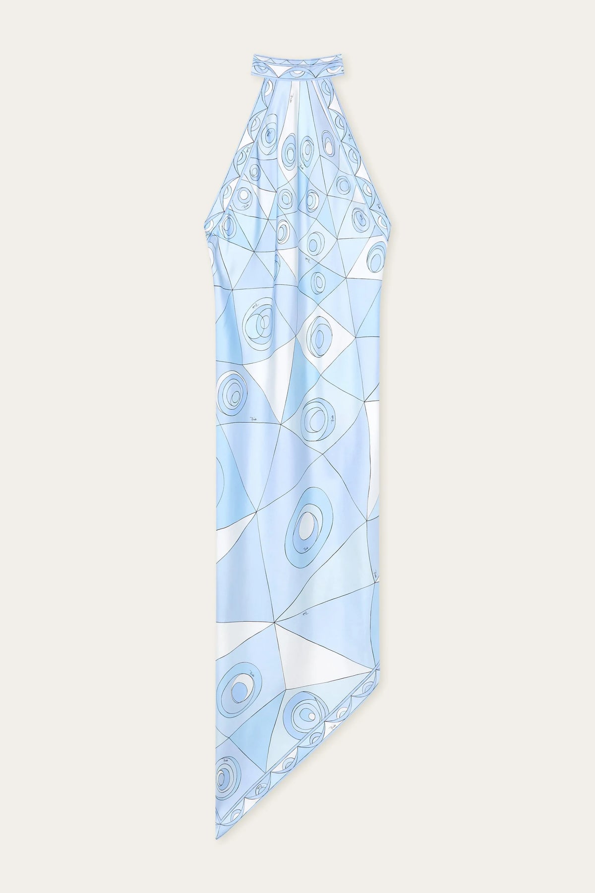 Pucci | Occhi Print Silk Dress (RRP: $2,500)