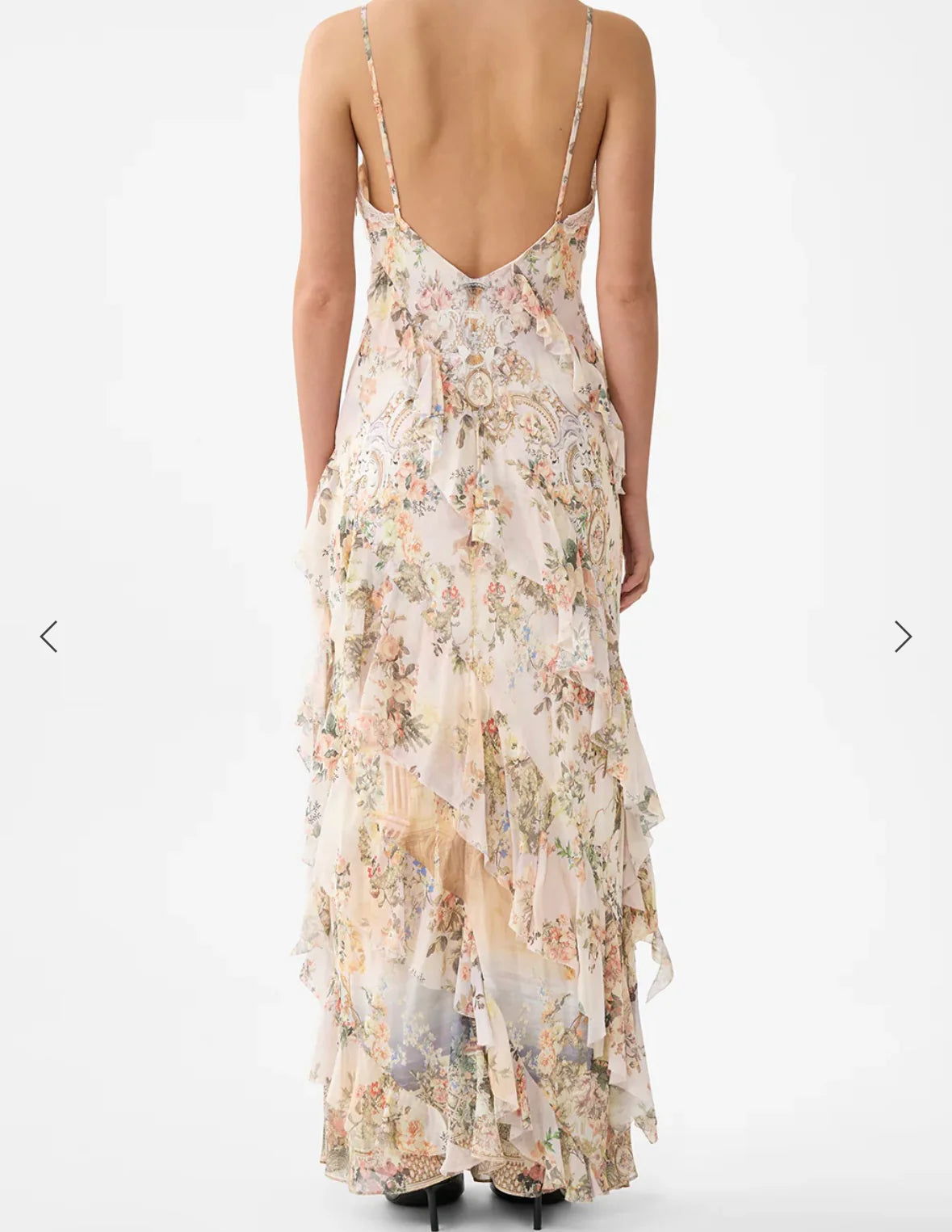 Camilla Ruffle Slip Dress