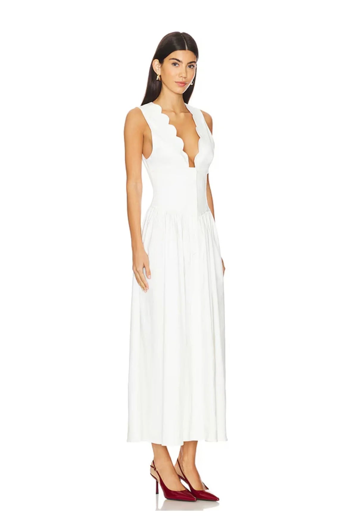WeWoreWhat Scallop Dress