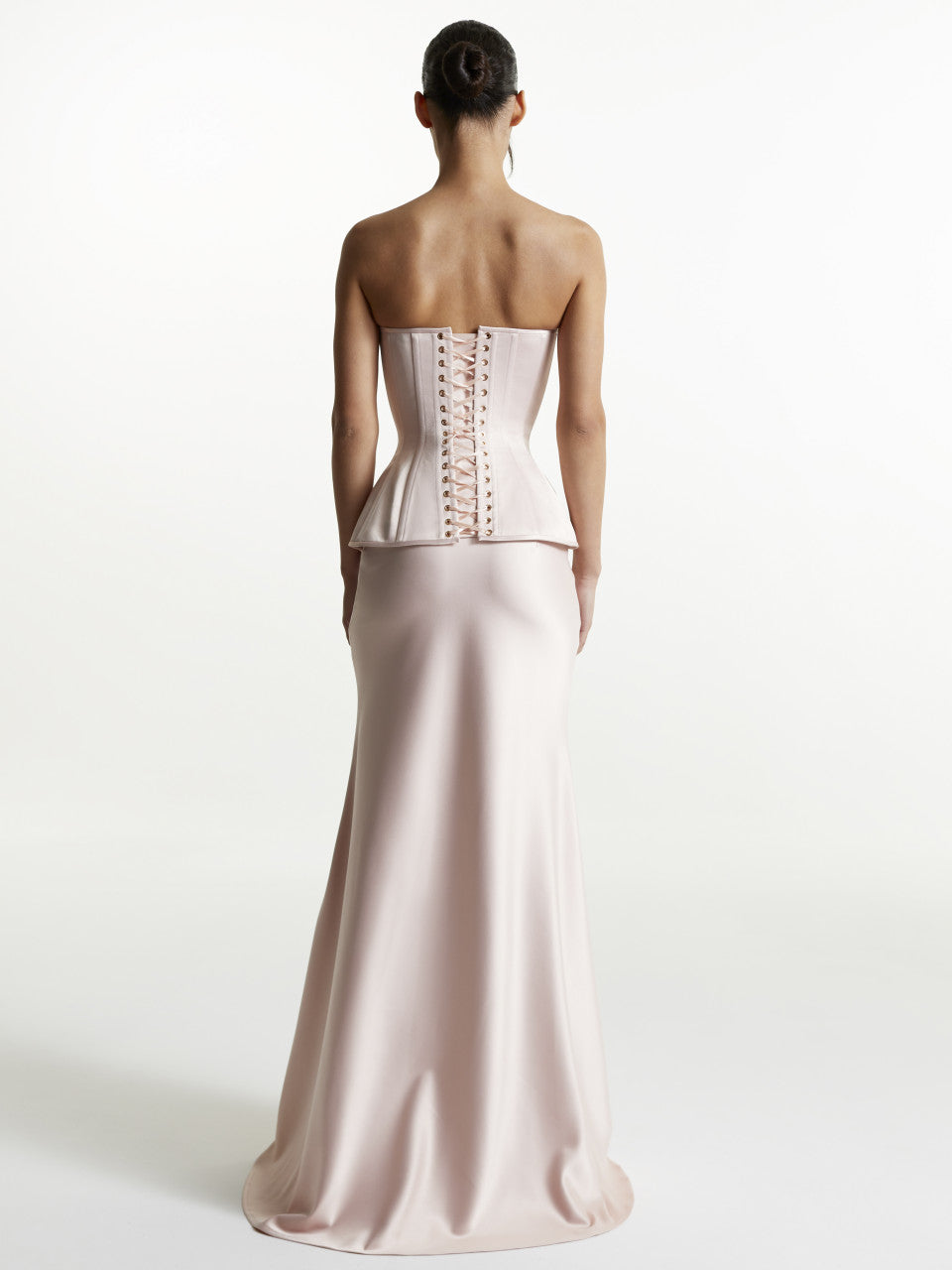 Tsarskaya | Satin Corset & Skirt Set (RRP: $610)