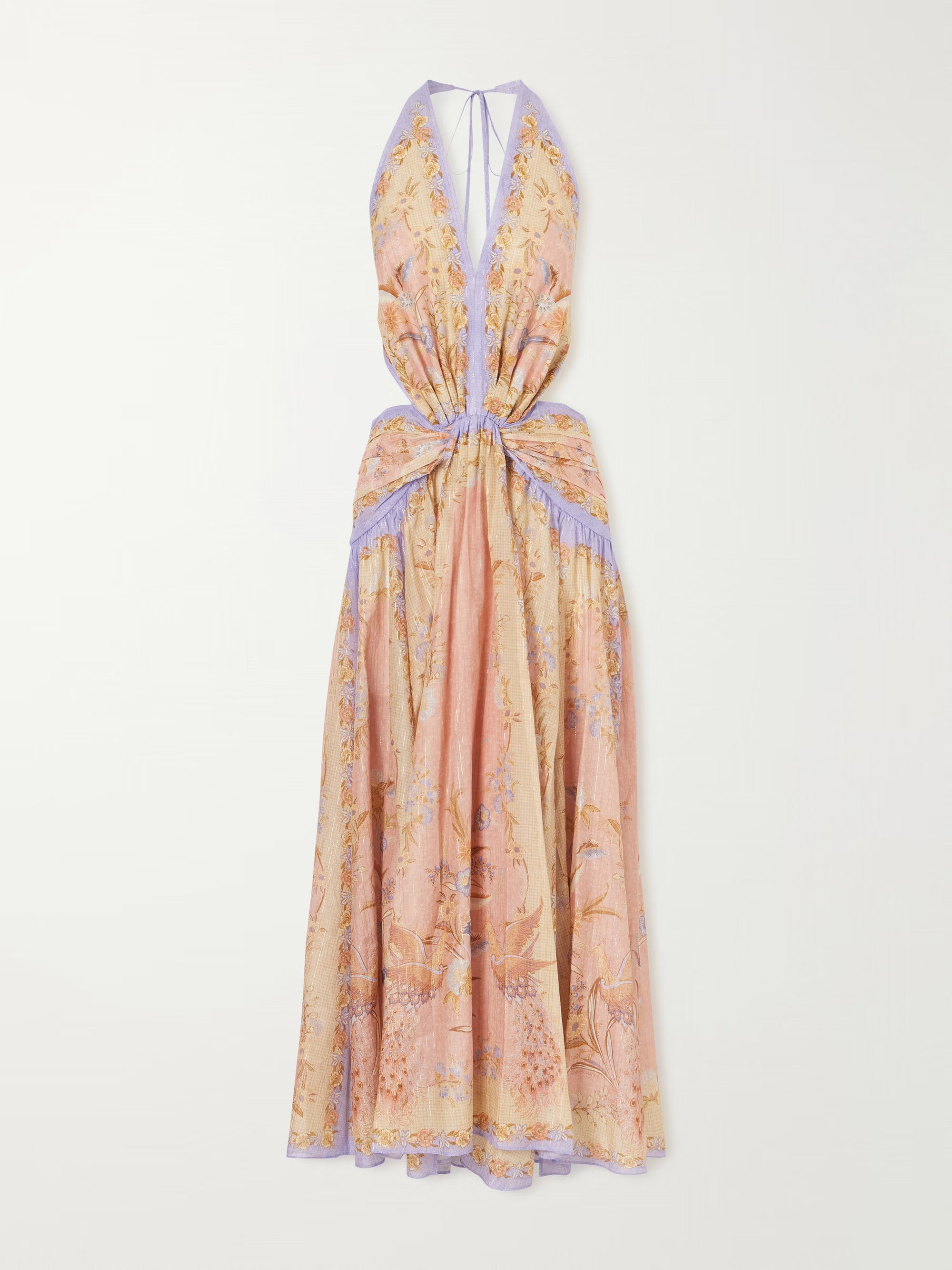 Zimmermann | Indra Plunge Maxi Dress (RRP: $1,250)